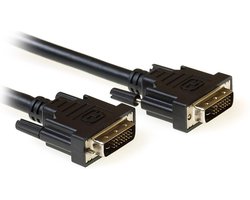 Ewent - EW9835 - DVI kabel 2 m DVI-D Zwart