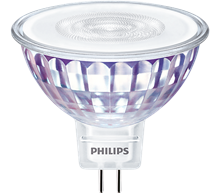 PHILIPS- MASTERVALUE LED SPOT DIM 5.8W 35W GU5.3