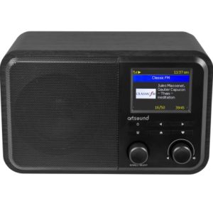 ArtSound - R8 DAB+ internet radio, zwart