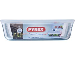 PYREX - Rechthoekige schaal Cook&Freeze - 1.5L