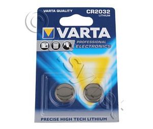 VARTA - CR2032 LITHIUM 3V BLISTER VAN 2 BAT.