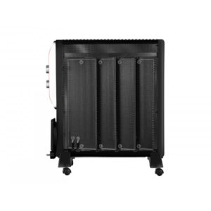 PURELINE- Zwarte elektrische radiator 2000 W laag verbruik m