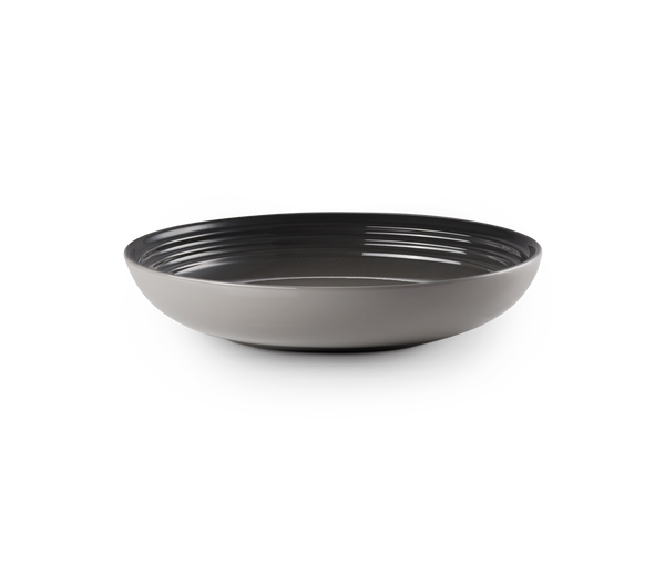 LE CREUSET -Diep Bord in Aardewerk Flint 22 CM / 0.9L