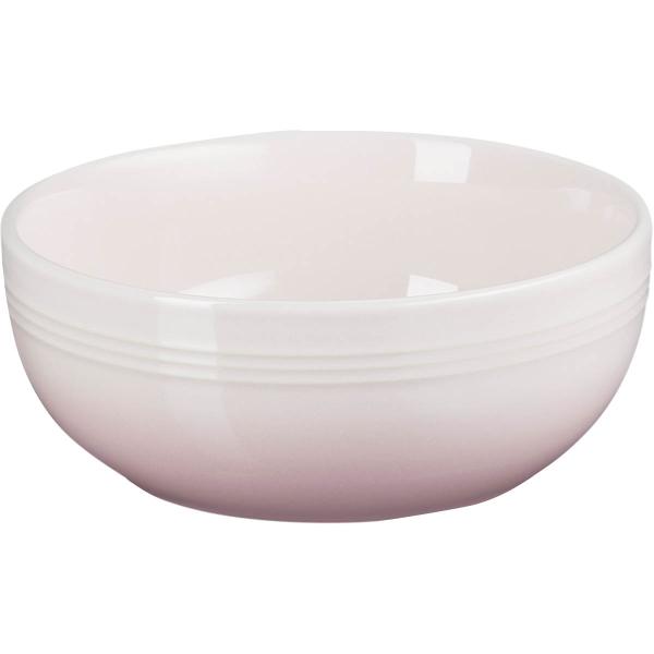 LE CREUSET - Ontbijtkom Coupe Shell Pink 16cm