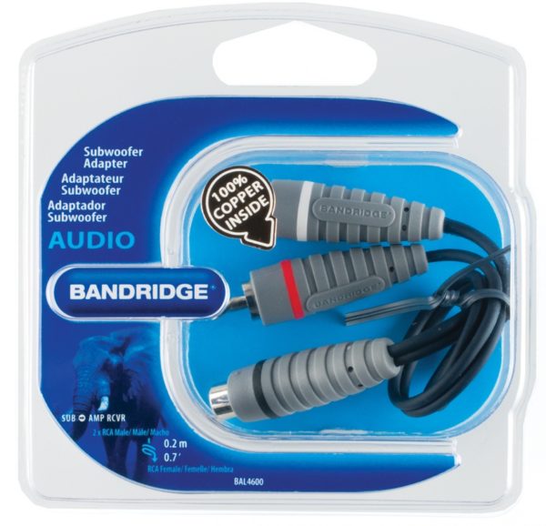 BANDRIDGE - SUBWOOFER ADAPTER - 0.2m