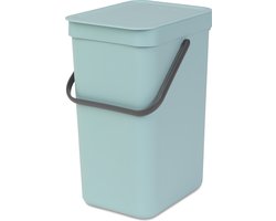 BRABANTIA - Sort & Go Prullenbak - 12l - Mint