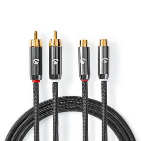 Nedis - Stereo-Audiokabel - 2m