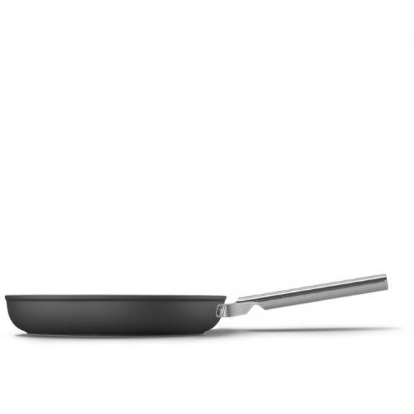 SMEG - BRAADPAN 30cm ZWART