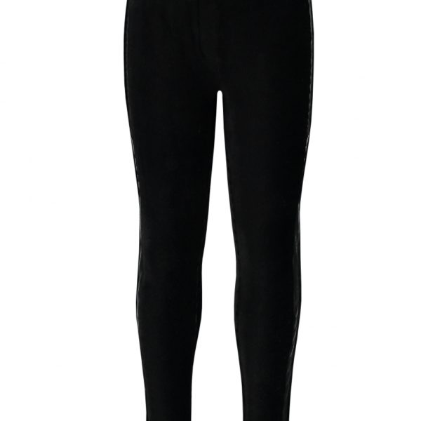 LIKE FLO - Velvet Broek Zwart