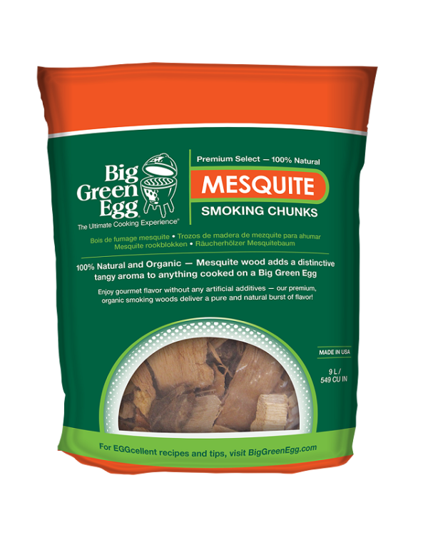 BIG GREEN EGG - Mesquite Wood Chunks - Houtsnippers