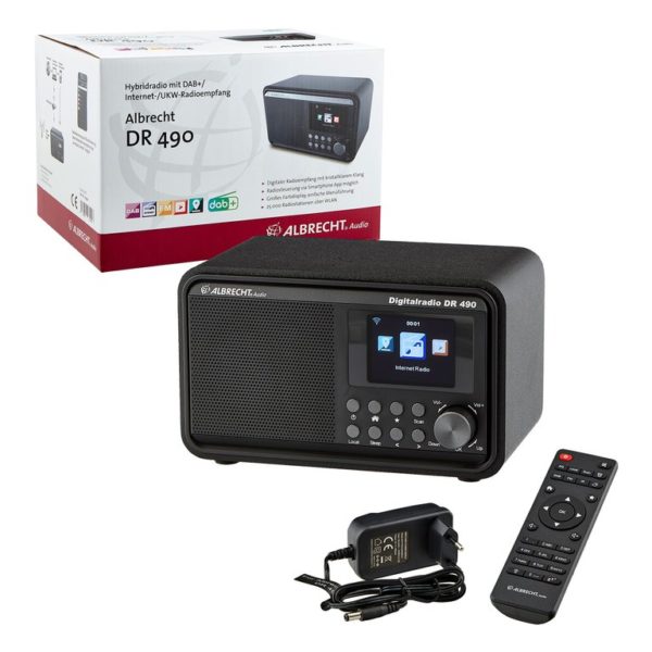 ALBRECHT - radio dab+ dr 490 black