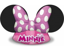 DISNEY - MINNIE FEESTMUTS MET 6 STUKS - Junior Minnie 53823 Bonnet Rose