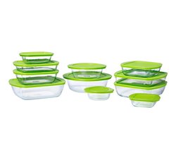 Pyrex - Cook & Store Schaal Vierkant Inclusief Deksel - 2,2l