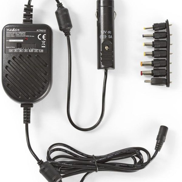 Nedis - ACPA010 - UNIVERSAL CAR ADAPTER