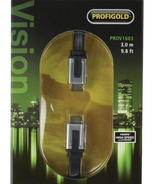 Profigold - HIGH SPEED HDMI KABEL MET INTERNET - 3M