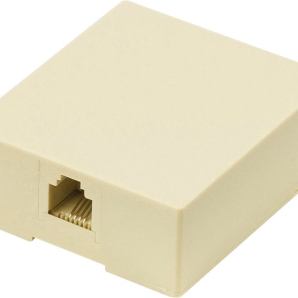 Valueline - VLTP90822I - Telecom wandcontactdoos RJ11 vrouwelijk