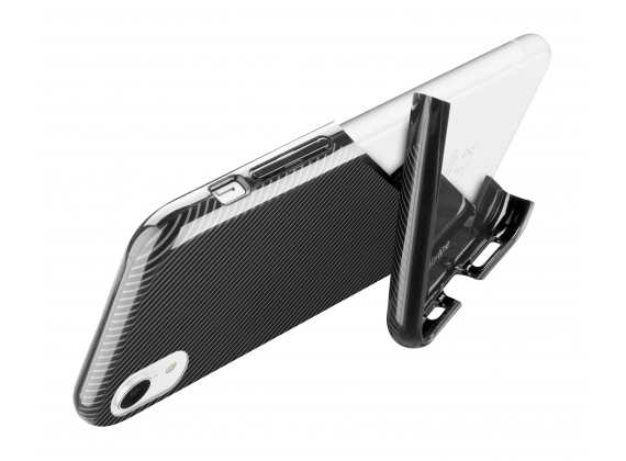 CELLULARLINE - iPhone Xr, hoesje stand up, zwart