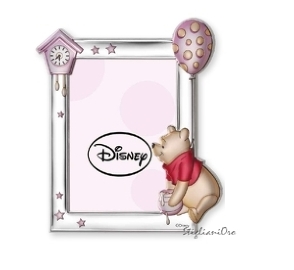 DISNEY - WINNIE P/FRAME 13X18 PINK