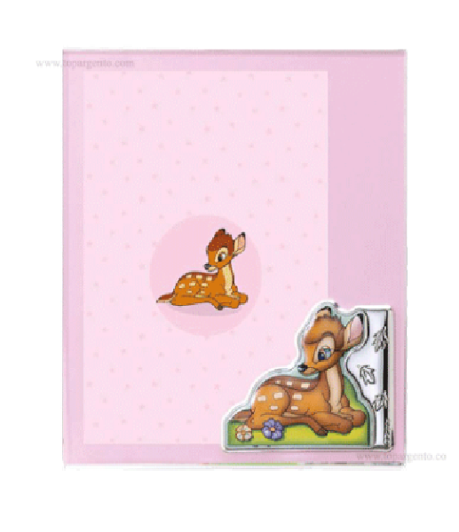 DISNEY - BAMBI PHOTO FRAME 15X20 PINK