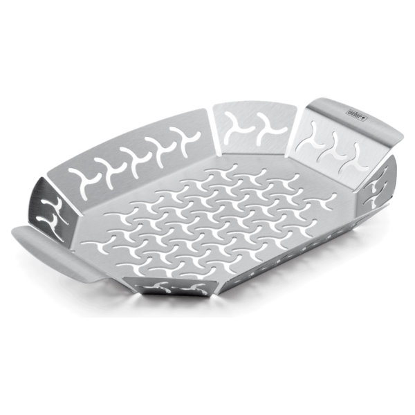 Weber - Grillkorf klein RVS