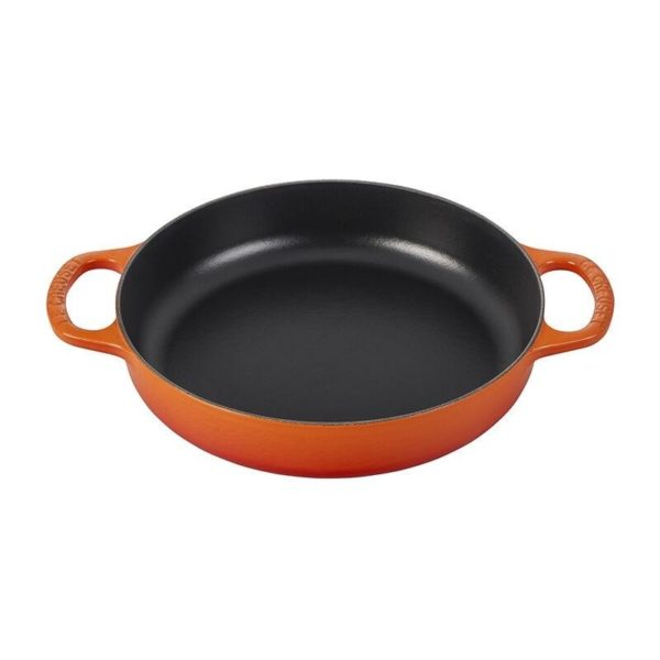 LE CREUSET - Hapjespan oranjerood 28cm