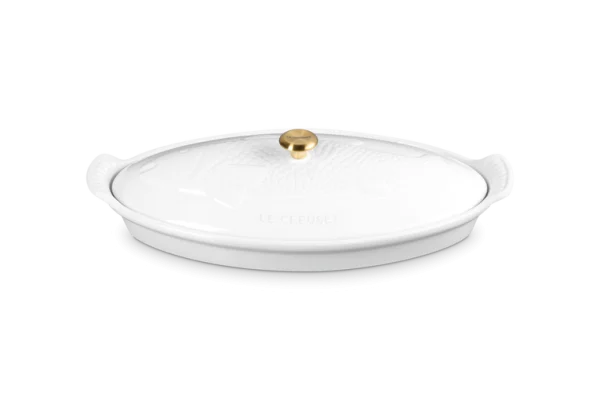 LE CREUSET - Ovenschaal VIS - Wit