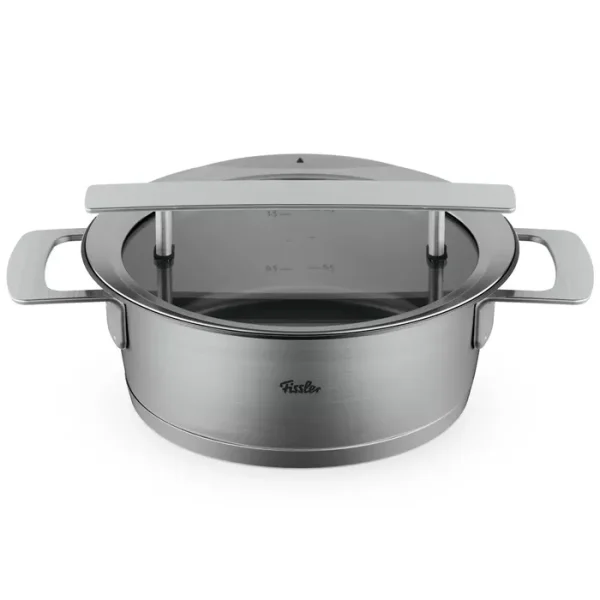 FISSLER - PHI COLLECTION KOOKPOT D20CM 2,4LGLAZEN DEKSEL