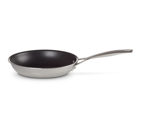LE CREUSET - Koekenpan in RVS met Anti-Aanbaklaag 20cm