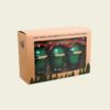 BIG GREEN EGG - SET VAN 3 BIG GREEN EGG MINI KERSTBALLEN