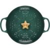 LE CREUSET - stoofpan rond kerstboom gietijzer
