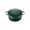 LE CREUSET - stoofpan rond kerstboom gietijzer