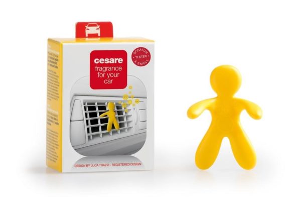FRESHENER CAR CESARE YELLOW VANILLA