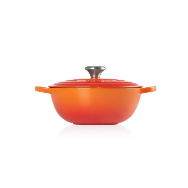 Le Creuset - SIGNATURE SOUP POT 24cm FLAME Le Creuset - SIGNATURE SOUP POT 24cm FLAME