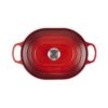 Le Creuset * OBLONG BRAAD STOOFPAN 31cm CERISE