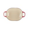 Le Creuset * OBLONG BRAAD STOOFPAN 31cm CERISE