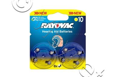 Rayovac HOORAPPARAAT BATTERIJ PR70 8st