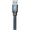 Cellularline Usb kabel, usb-a to usb-c yoyo, blauw
