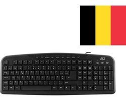 ACT - toetsenbord usb, azerty, zwart