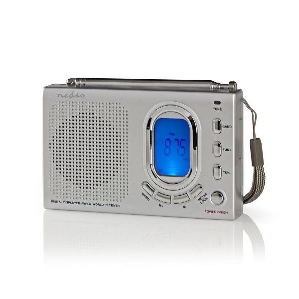 Nedis Wereldradio | Draagbaar Model | AM / FM / SW Nedis Wereldradio | Draagbaar Model | AM / FM / SW