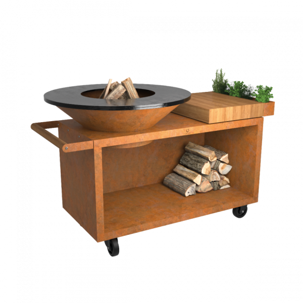 OFYR - Island Corten 100 PRO Teak Wood