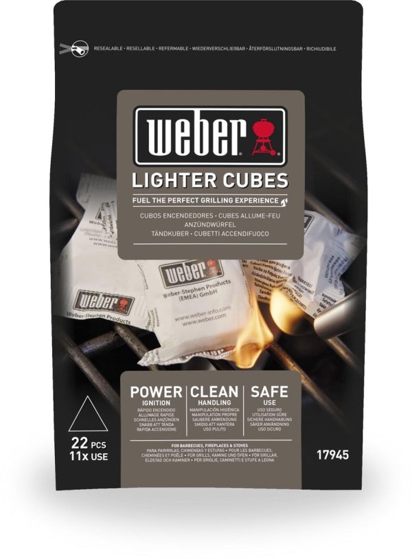 WEBER - AANMAAKBLOKJES 22 STUKS