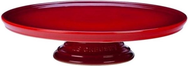 LE CREUSET - TAARTPLATEAU ROOD