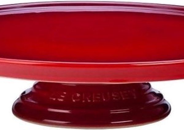 LE CREUSET - TAARTPLATEAU ROOD LE CREUSET - TAARTPLATEAU ROOD