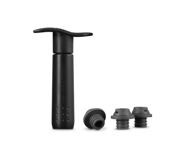 LE CREUSET - WIJNPOMP WA137 WA MatZwart Met 3Stops LE CREUSET - WIJNPOMP WA137 WA MatZwart Met 3Stops