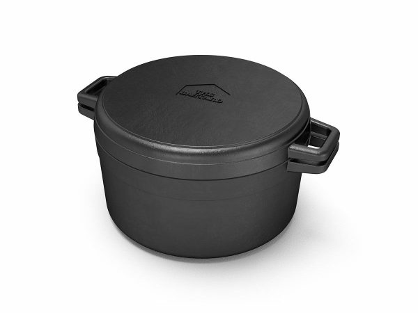 THE BASTARD - Dutch Oven & Griddle Compact 20 cm THE BASTARD - Dutch Oven & Griddle Compact 20 cm