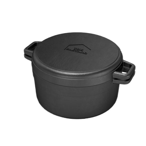 THE BASTARD - Dutch Oven & Griddle Medium 24 cm THE BASTARD - Dutch Oven & Griddle Medium 24 cm