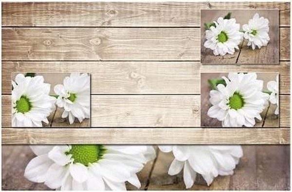 KELA 10919 Placemat Tafelset ADOS BLANC