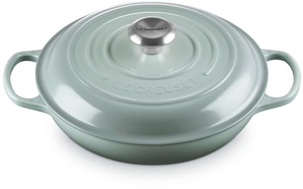 LE CREUSET - CAMPAGNARD IN GIETIJZER SEA SALT 26CM LE CREUSET - CAMPAGNARD IN GIETIJZER SEA SALT 26CM