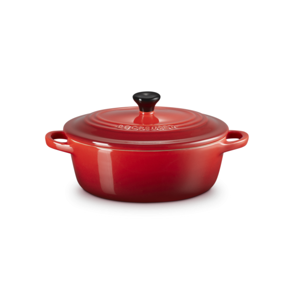 LE CREUSET - MINI STOOFPAN OVAAL - CERISE