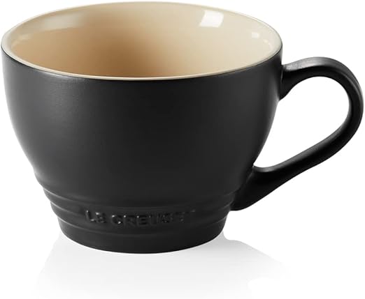 LE CREUSET - Theemok Large in Aardewerk Mat Zwart LE CREUSET - Theemok Large in Aardewerk Mat Zwart